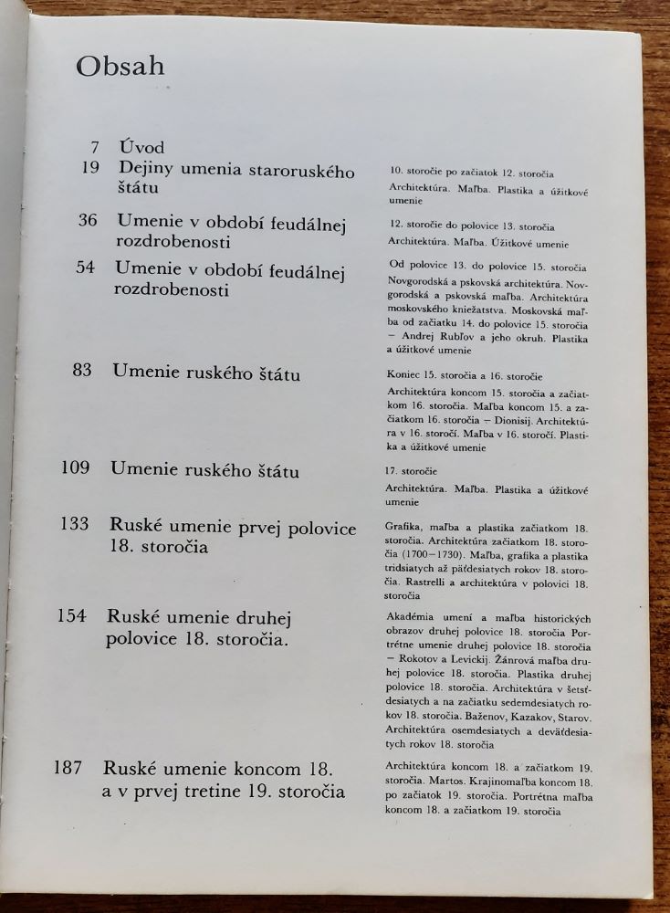 Dejiny ruského umenia od začiatkov po súčasnosť / Umenie sveta