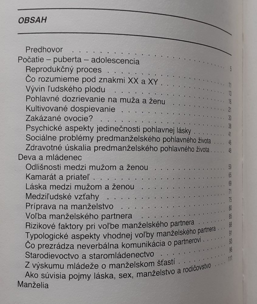 XX a XY, o láske, sexe, manželstve, rodičovstve,