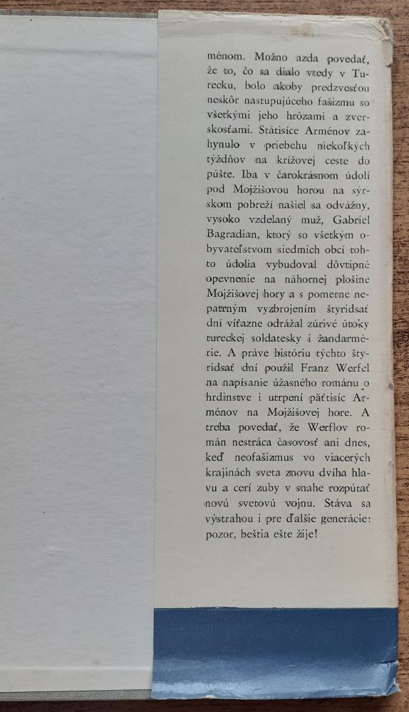 Štyridsať dní Musa Daghu 1. 2.