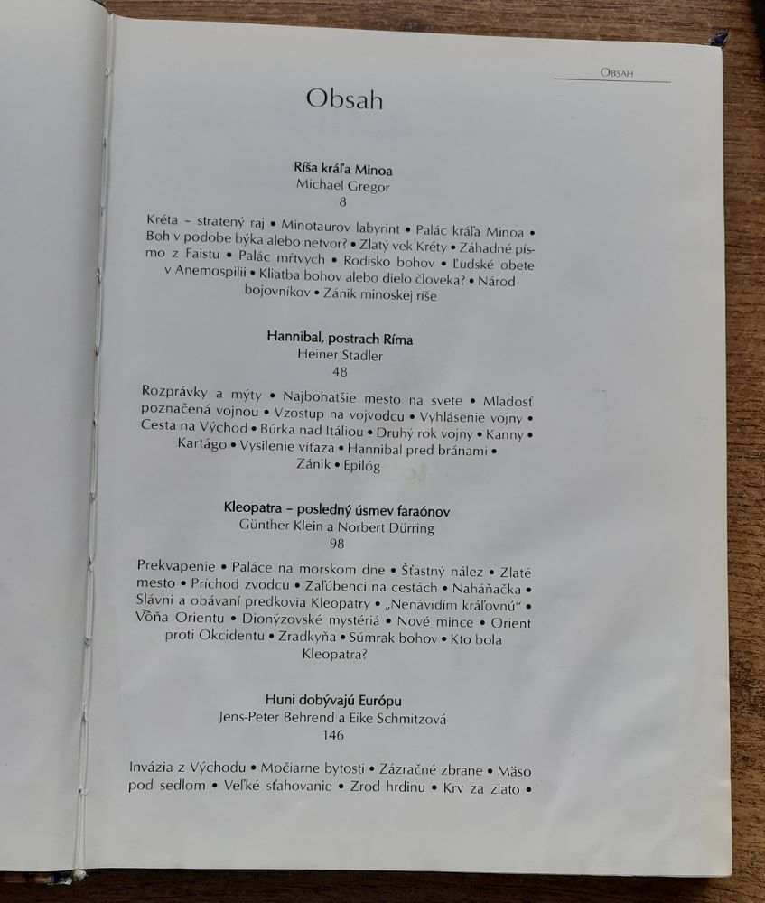 Sfinga 1. 2., Záhady histórie
