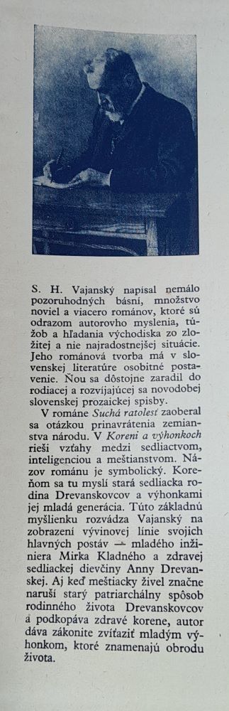 Koreň a výhonky I. II.