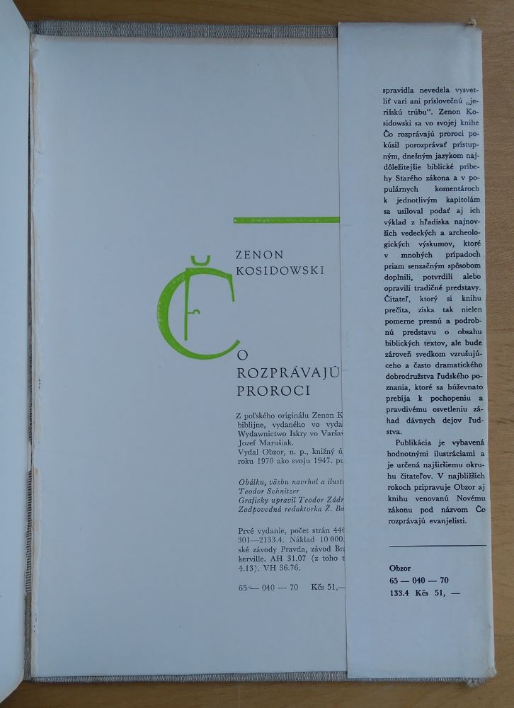 Čo rozprávajú proroci