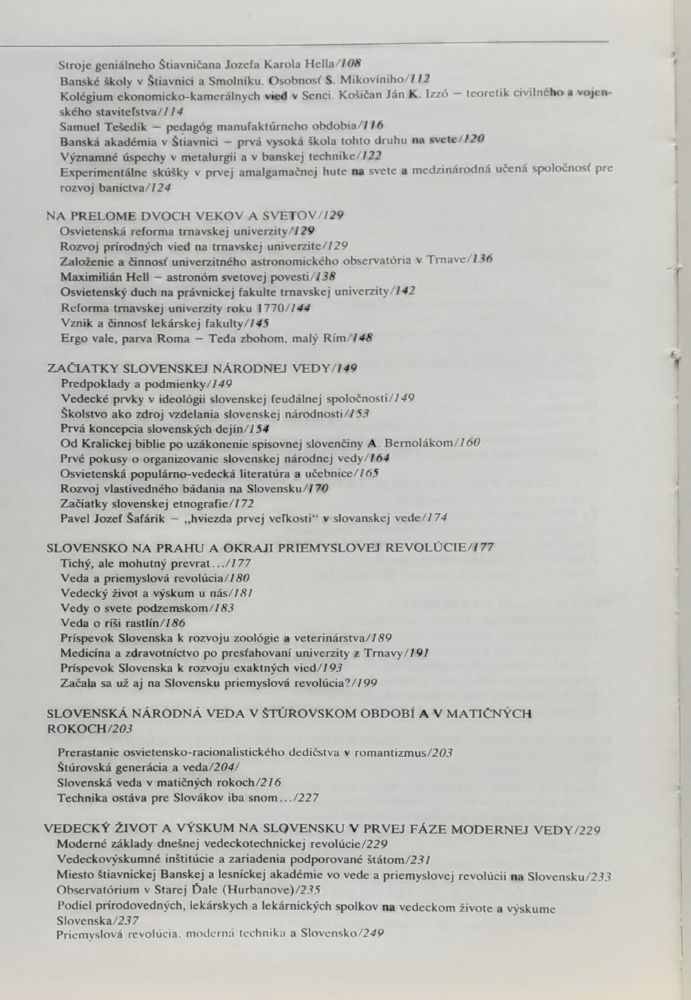 Dejiny vedy a techniky na Slovensku