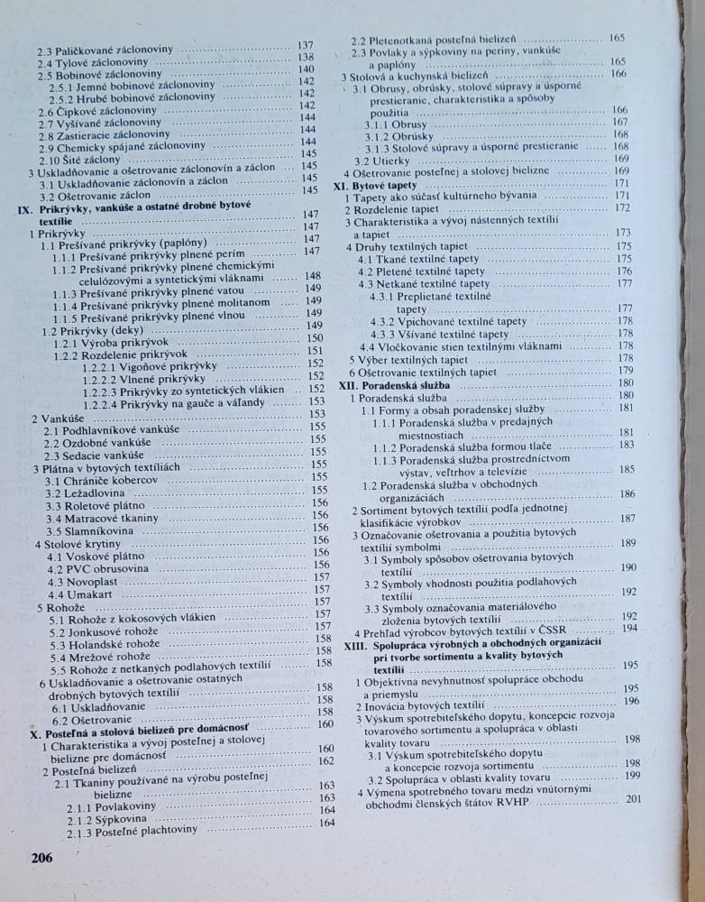 Bytové textílie / Vývoj, výroba, sortiment
