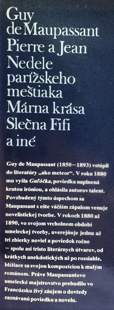 Guy de Maupassant / Zlatý fond I.- III.