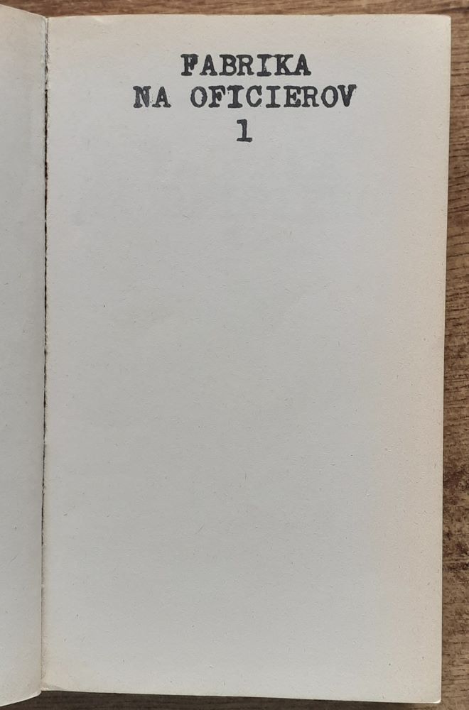 Fabrika na oficierov I. II. / RETRO edícia