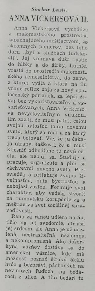 Anna Vickersová 1. 2.