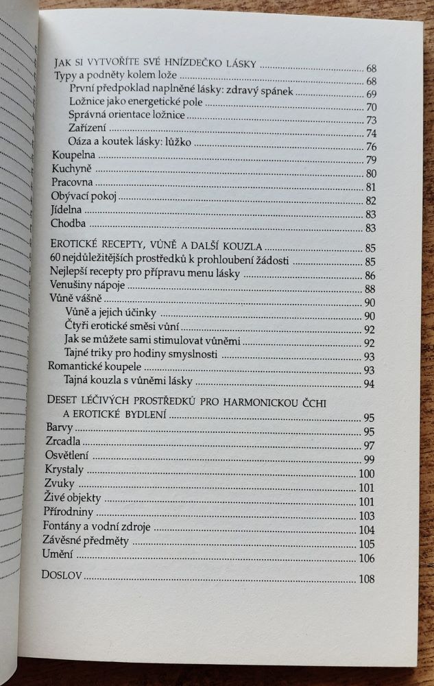 Feng šuej / Klíč k erotickému bydlení / Uvolněte proudění čchi - probudíte slast