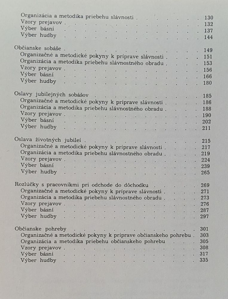 Občianske obrady a slávnosti