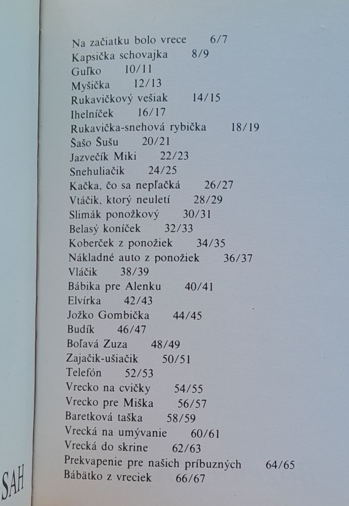 Urob si z handričiek