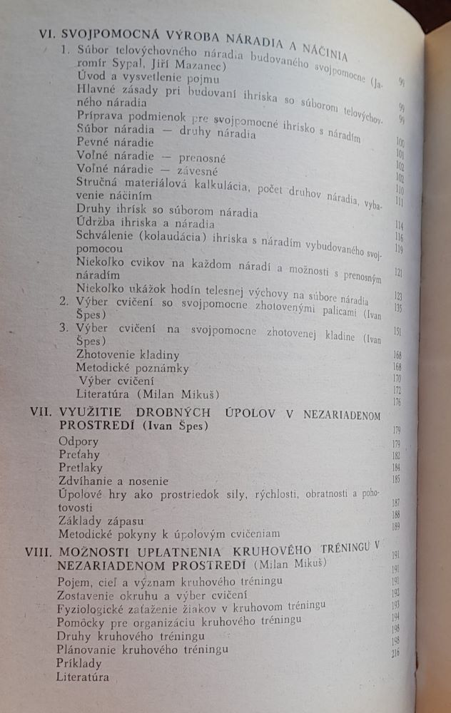 Telesná výchova v nezariadenom prostredí