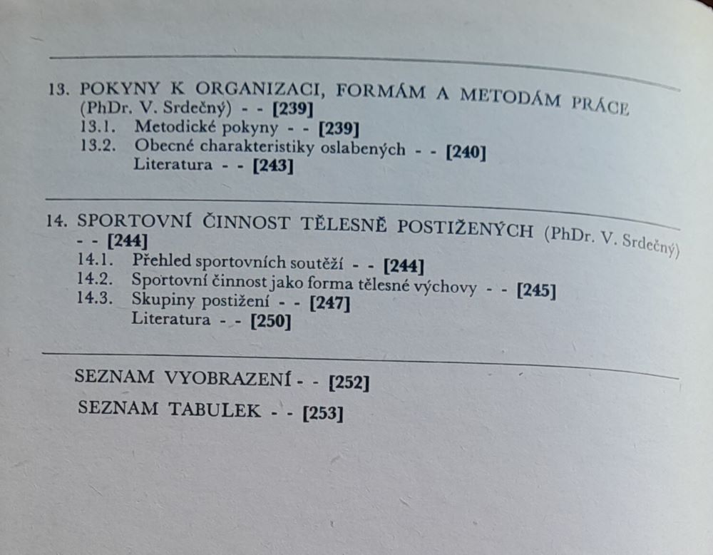 Tělesná výchova zdravotně oslabených