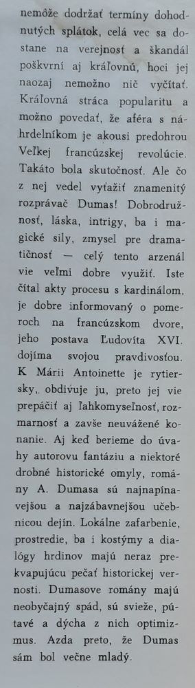 Kráľovnin náhrdelník 1. 2. / Dumas