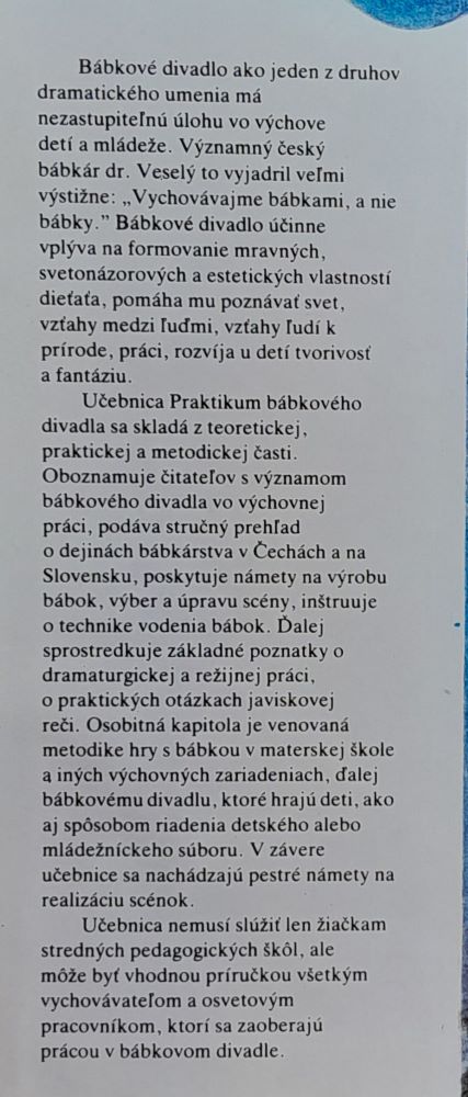 Praktikum bábkového divadla