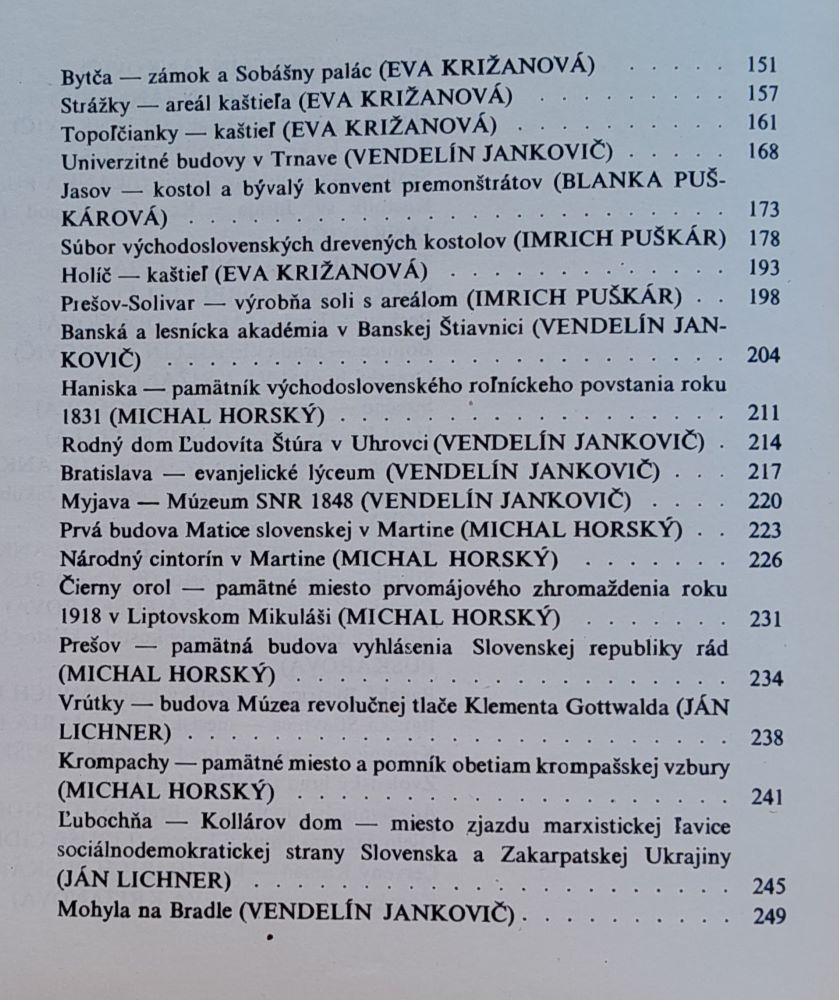 Národné kultúrne pamiatky na Slovensku