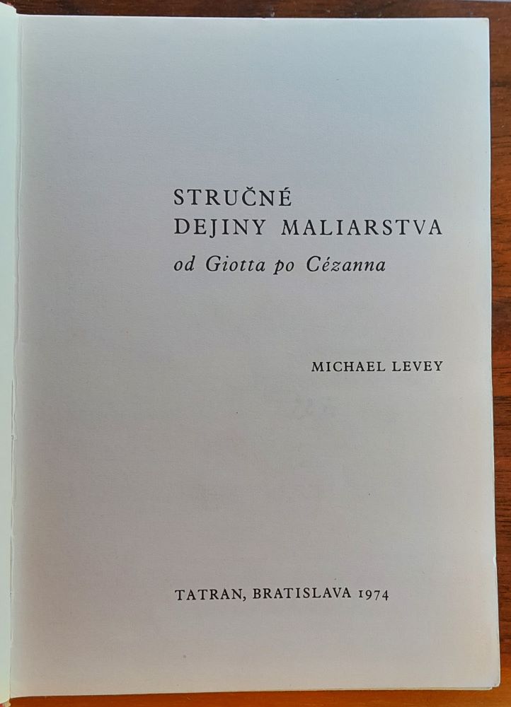 Stručné dejiny maliarstva od Giotta po Cézanna