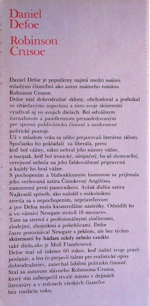 Daniel Defoe I.-III. / Zlatý fond 