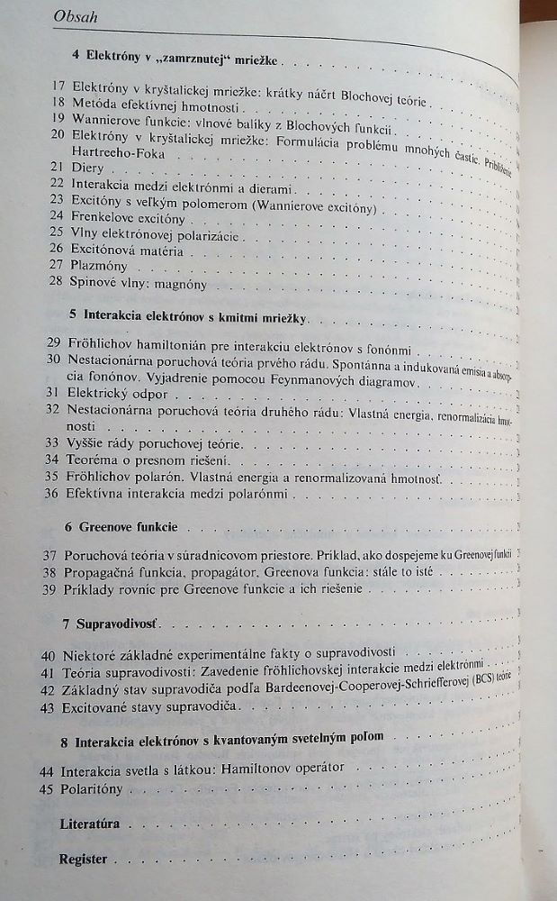 Kvantovopoľová teória tuhých látok