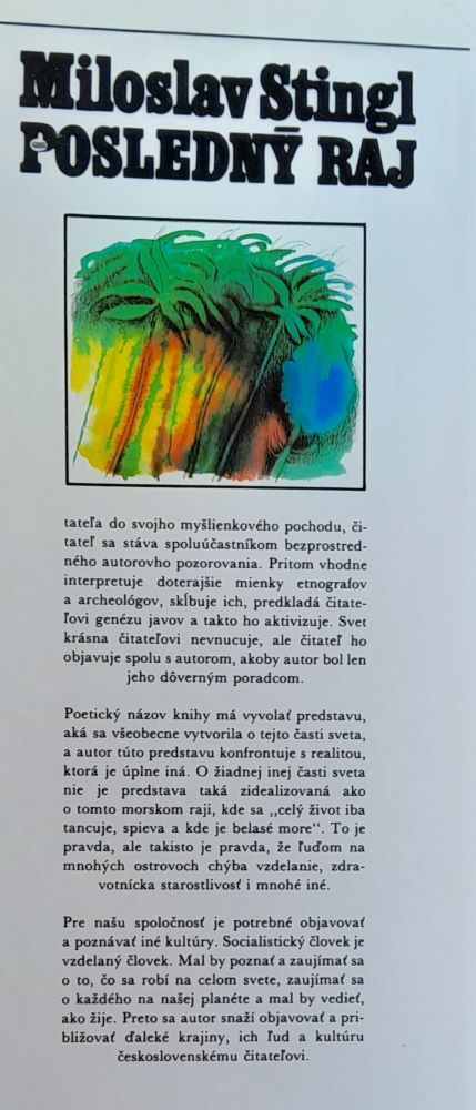 Posledný raj / Polynézia medzi včerajškom a zajtrajškom
