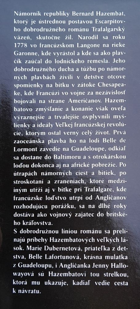 Trafalgarský väzeň 1. 2. / SPKK