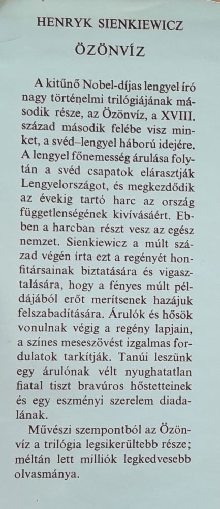 Ozonvíz 1. 2. / Potopa