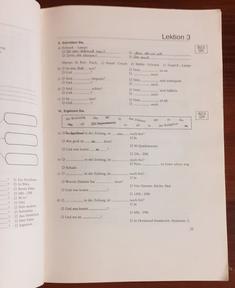 Themen 1, Kursbuch, Arbeitsbuch