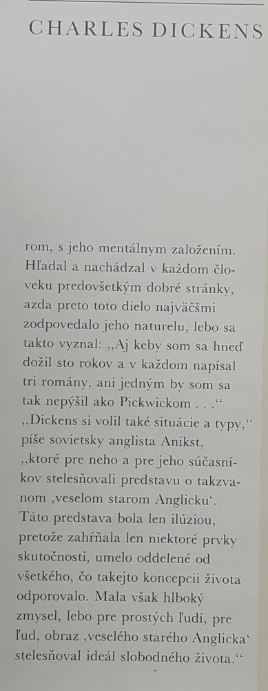 Kronika Pickwickovho klubu 1. 2. / Edícia Výber