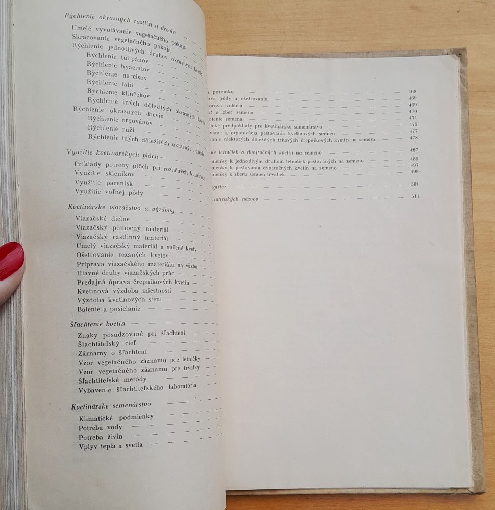 Kvetinárstvo / Učebný text pre poľnohospodárske technické školy