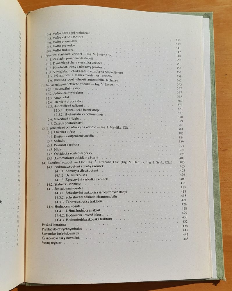 Mobilné energetické prostriedky 3. / Traktory a automobily