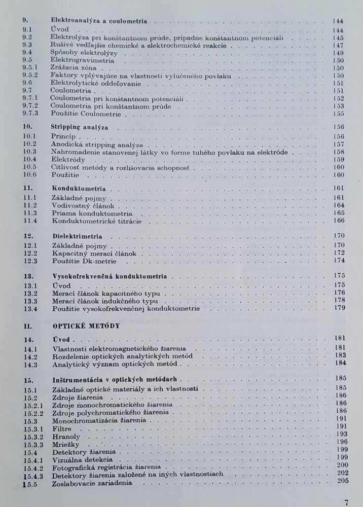 Fyzikálne a fyzikálno-chemické analytické metódy