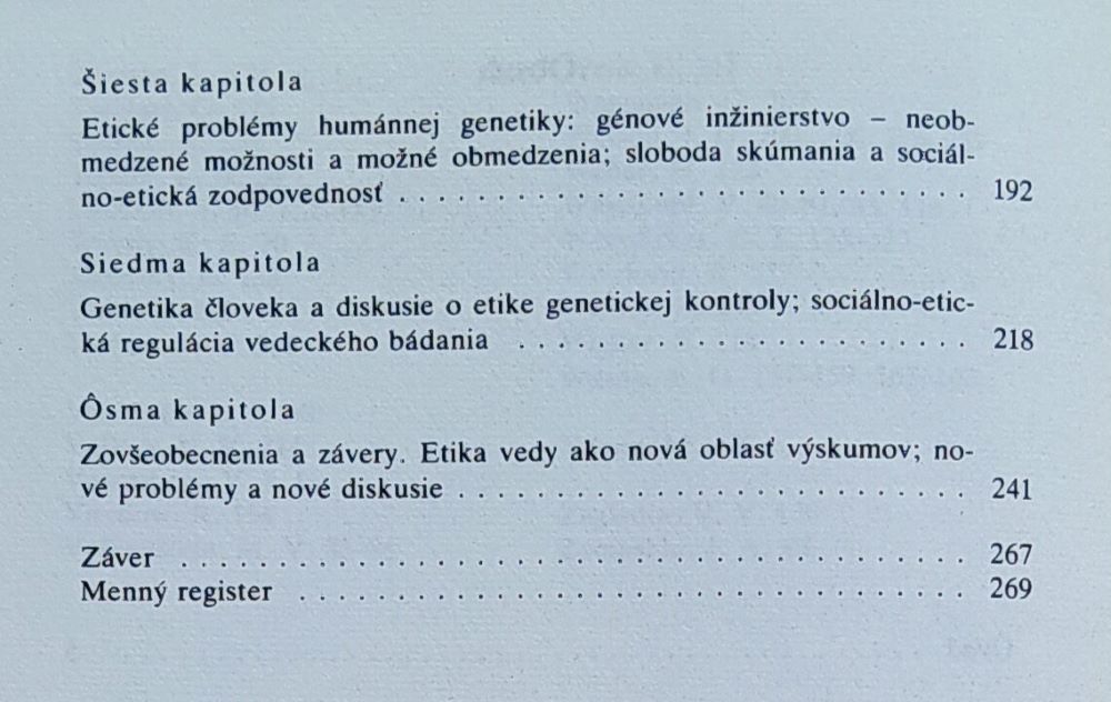 Etika vedy / Problémy a diskusie