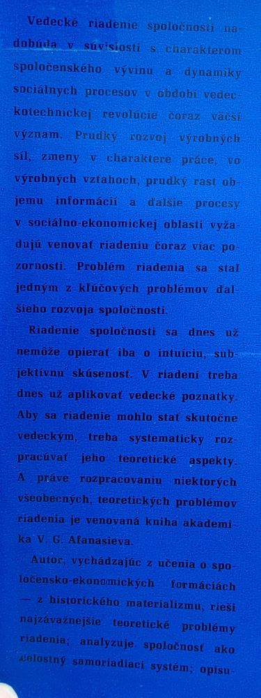 Vedecké riadenie spoločnosti