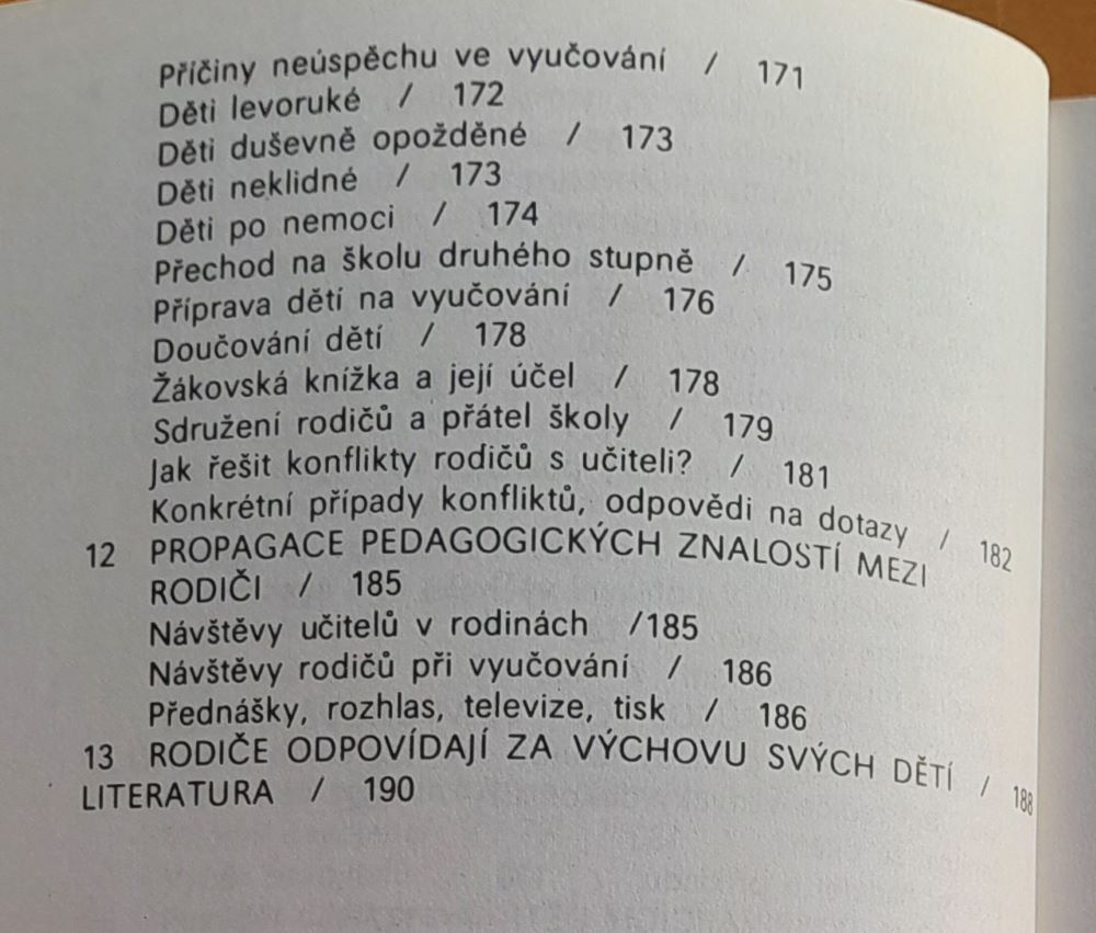 Vychováváme děti / Knihy pro rodiče