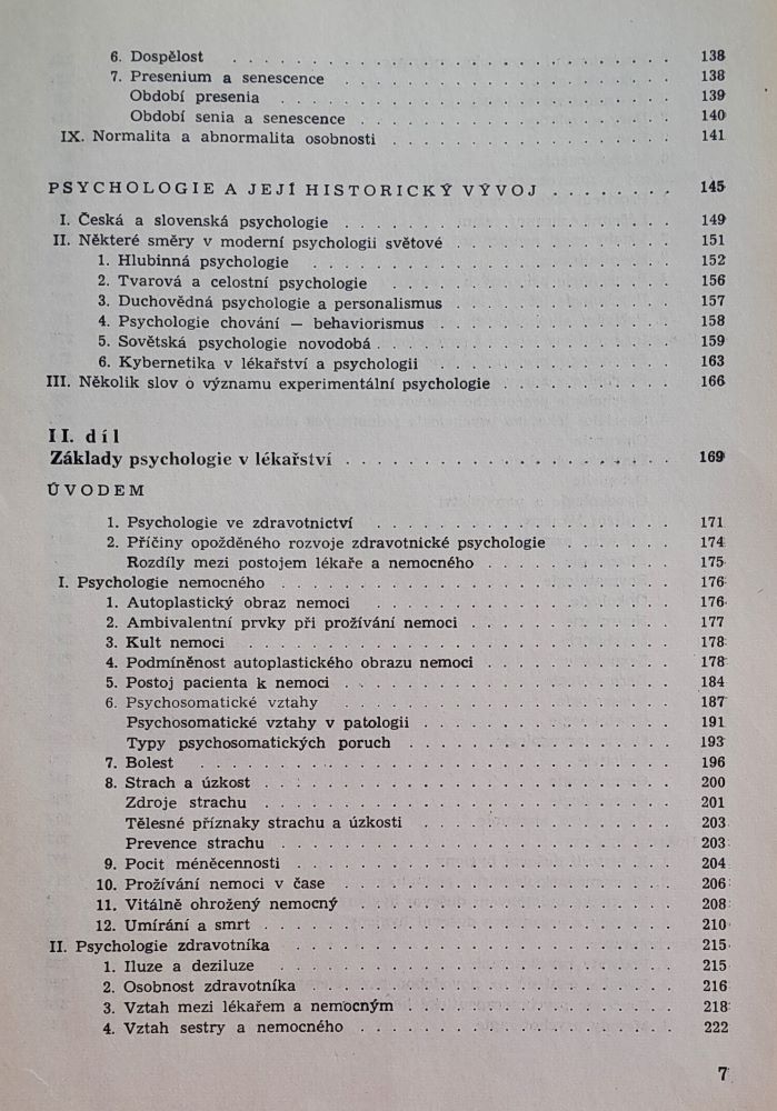 Psychologie v lékařství
