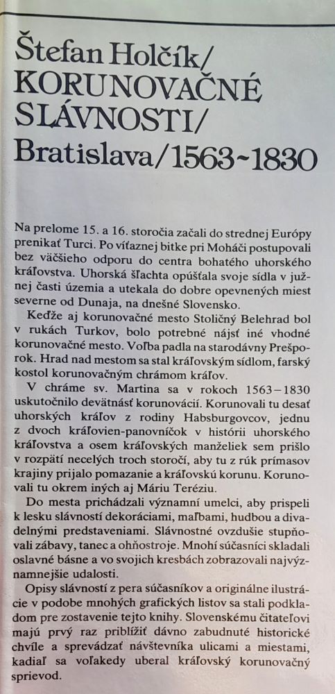 Korunovačné slávnosti Bratislava 1563-1830