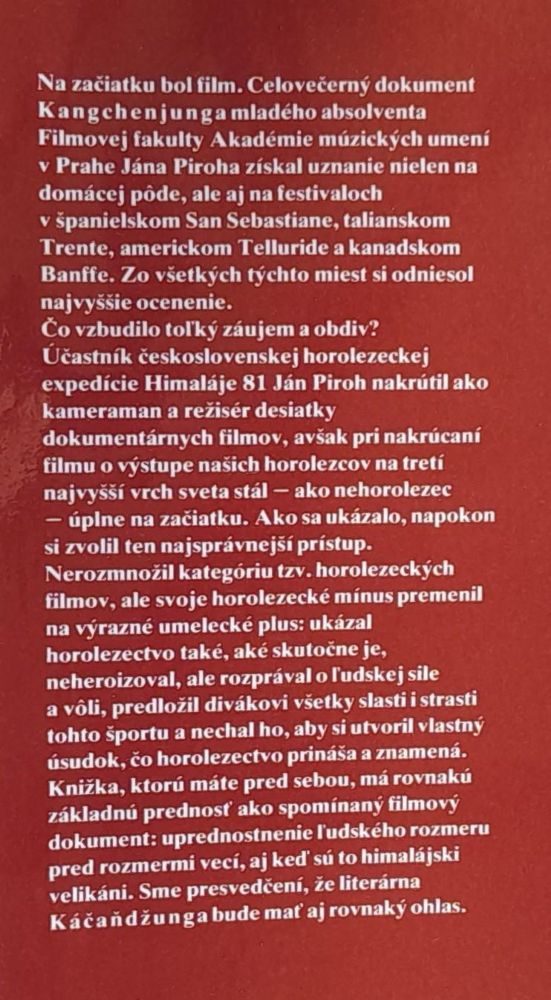 Káčaňdžunga 8598 m / Československí horolezci na treťom najvyššom vrchu sveta