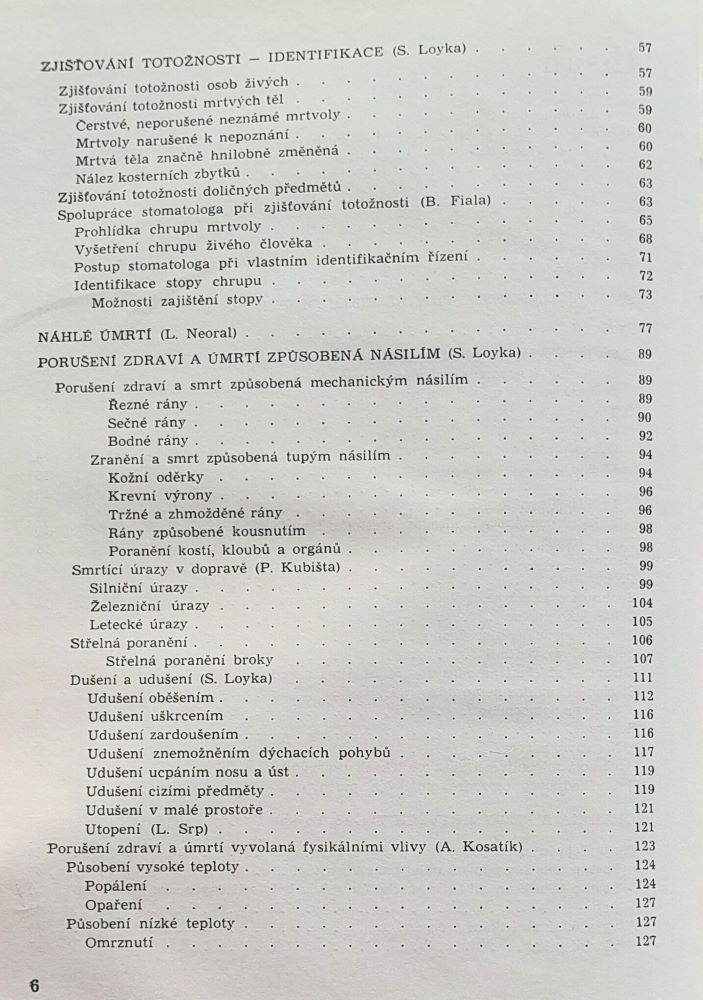 Učebnice soudního lékařství pro stomatology / Učebnice pro lékařské fakulty