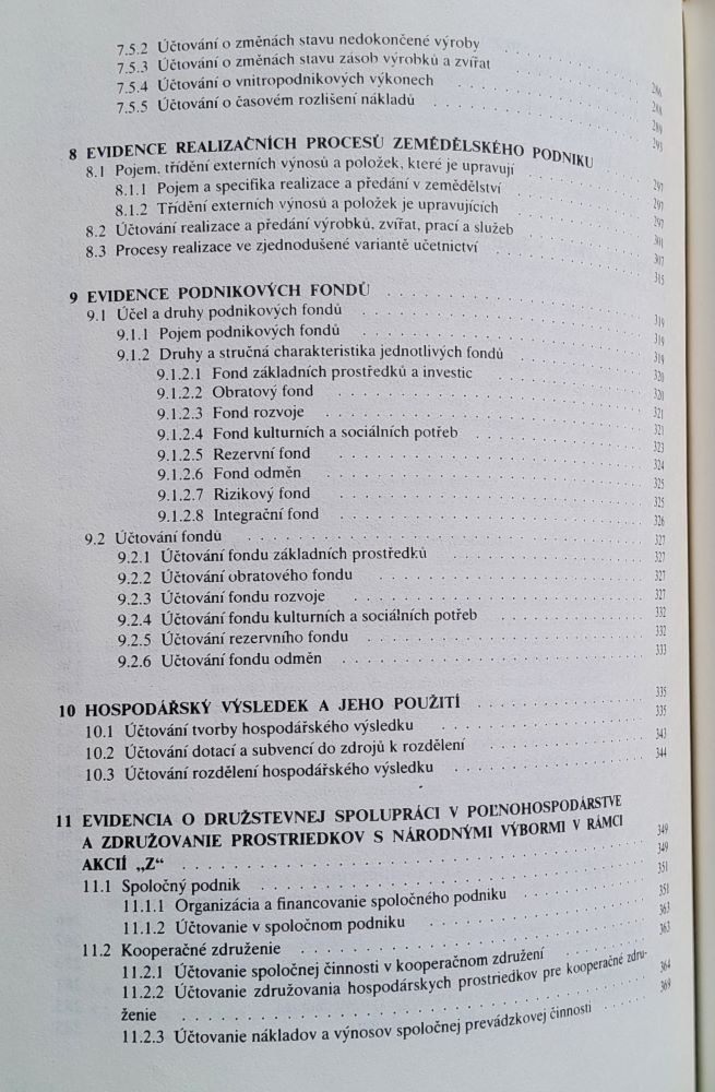 Účtovníctvo poľnohospodárskych podnikov