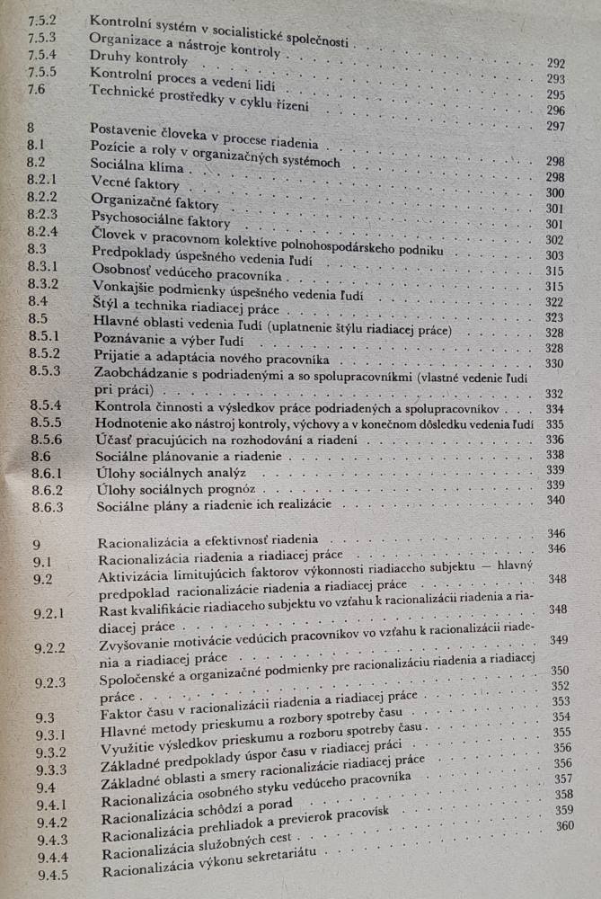 Teorie řízení v socialistickém zemědělství