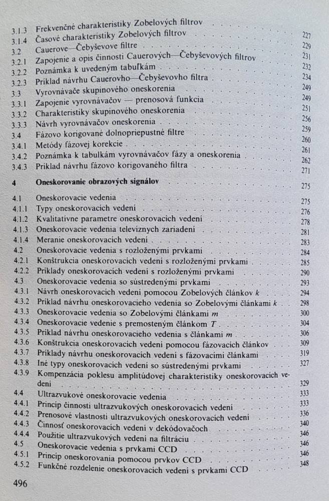 Filtre v televíznej technike / Edície elektrotechnickej literatúry