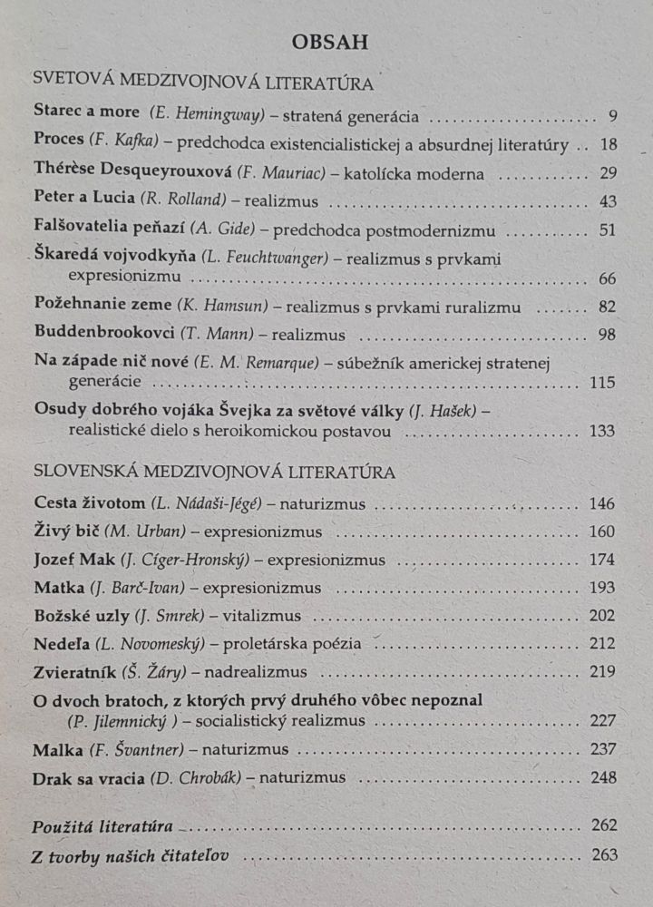 Sprievodca dielami slovenskej a svetovej literatúry 1. 2. 3.