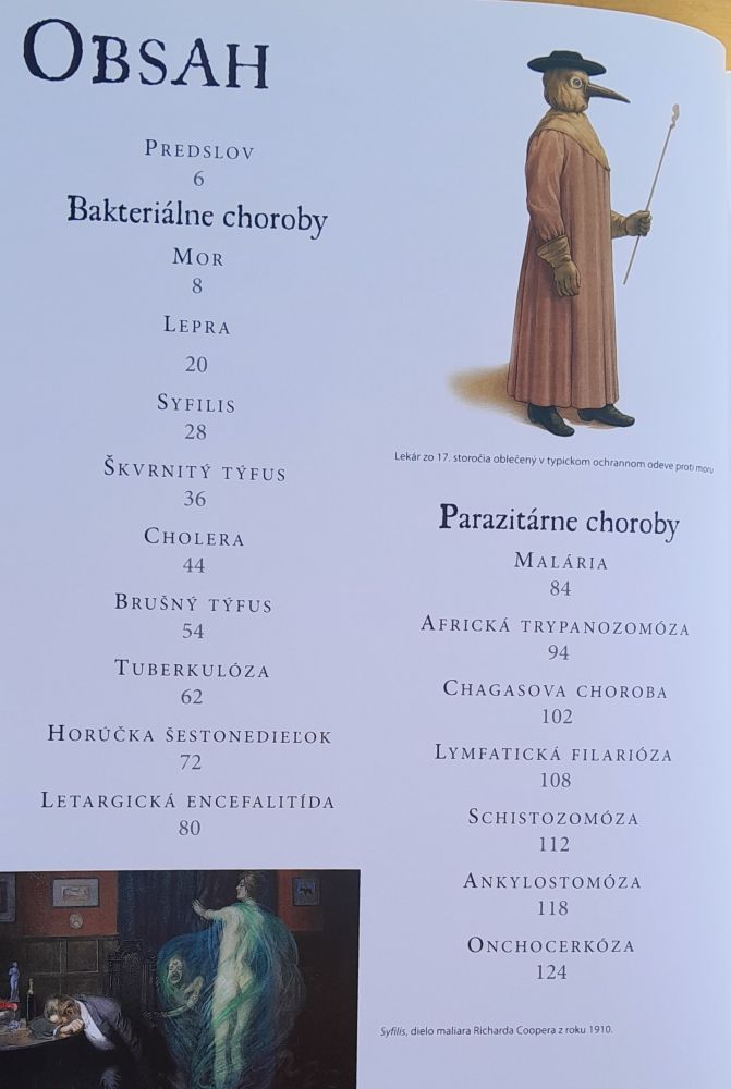 Choroby postrach ľudstva / Neobyčajné príbehy o smrteľných chorobách v dejinách ľudstva