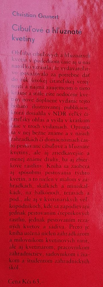 Cibuľové a hľuznaté kvetiny