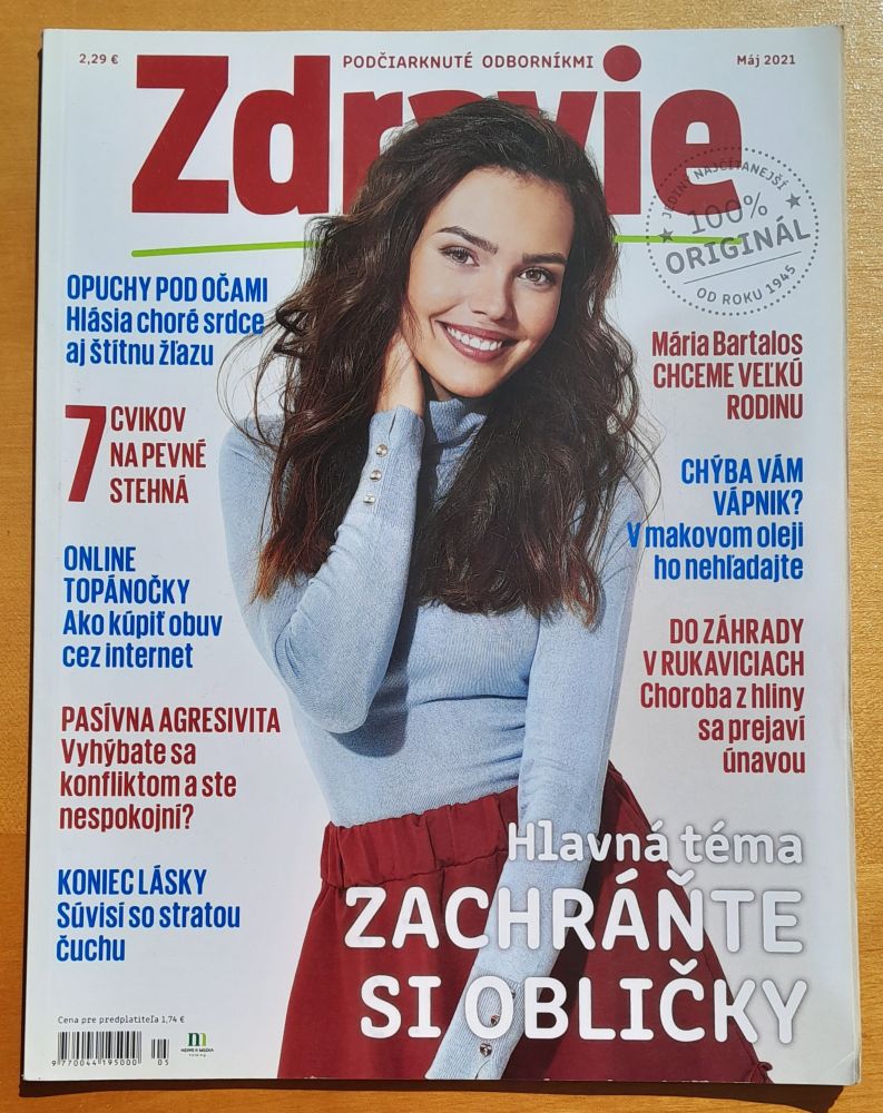 Zdravie - rok 2021, čísla 1., 2., 3., 4., 5., 7.