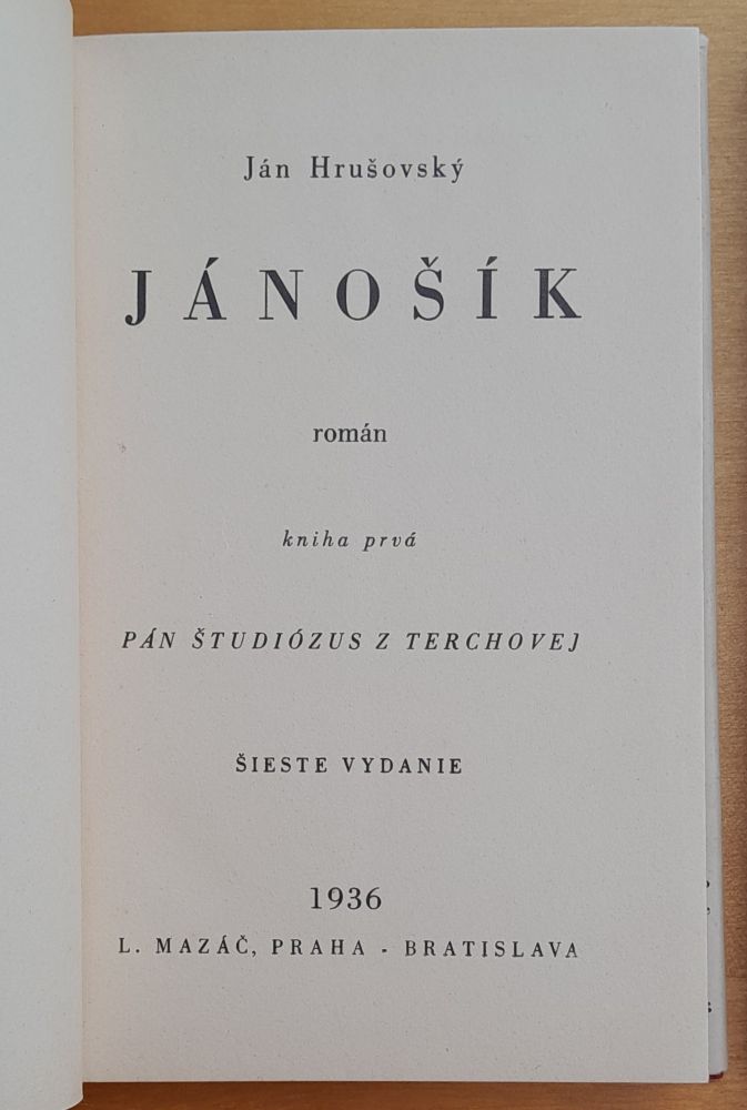 Jánošík 1.- 4.