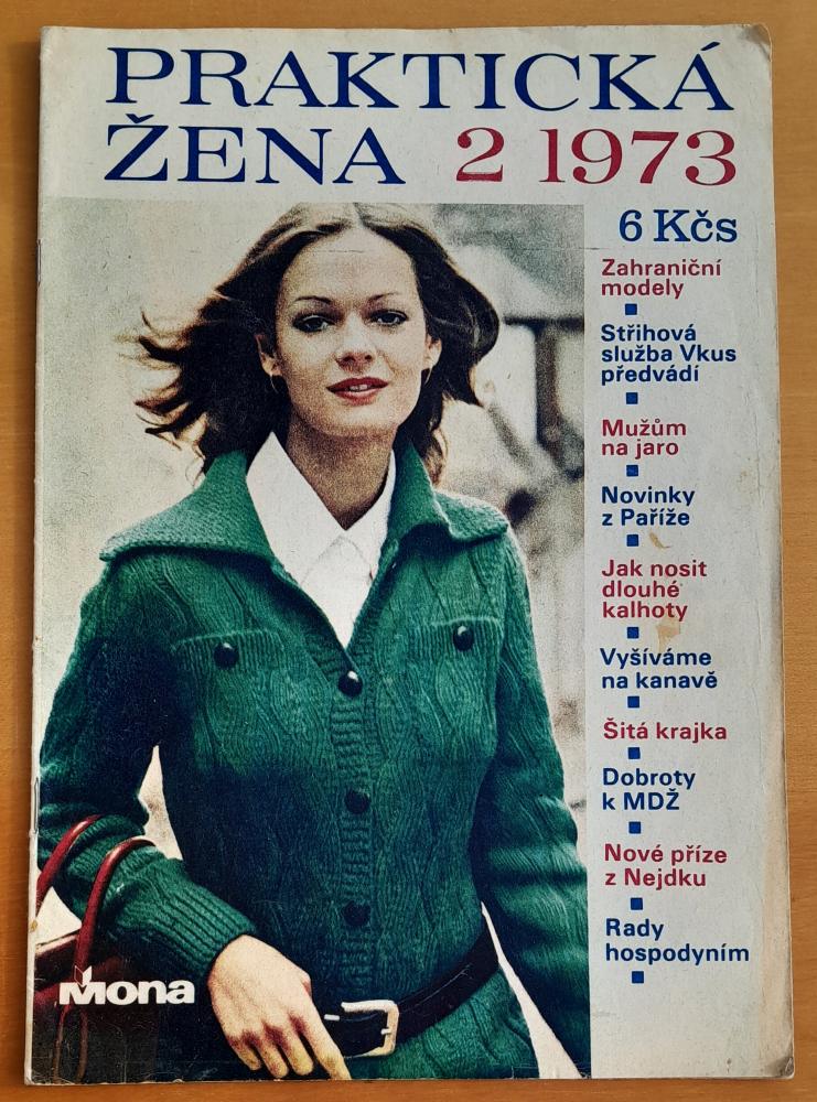 Praktická žena - čísla 2, 6, 11 a 12, rok 1973
