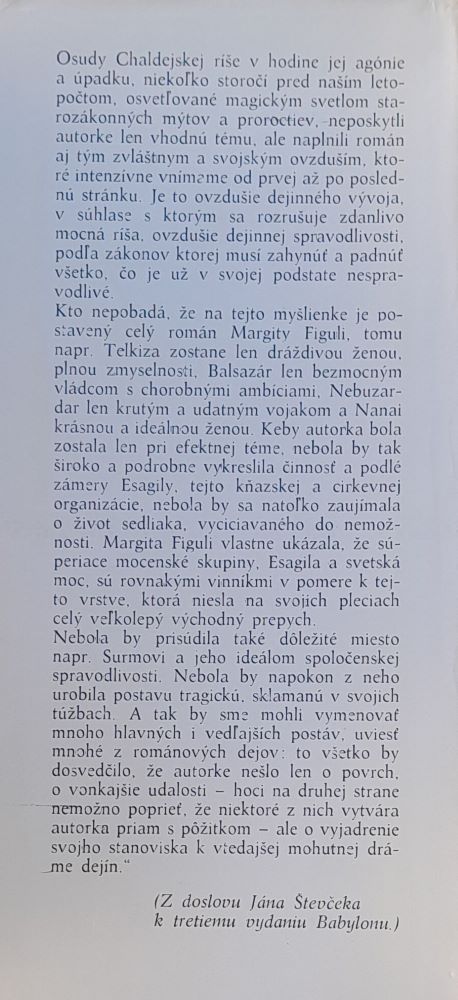 Babylon I. II. (Figuli)