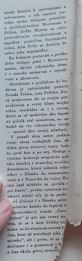 Červený Morten / Spomienkový román