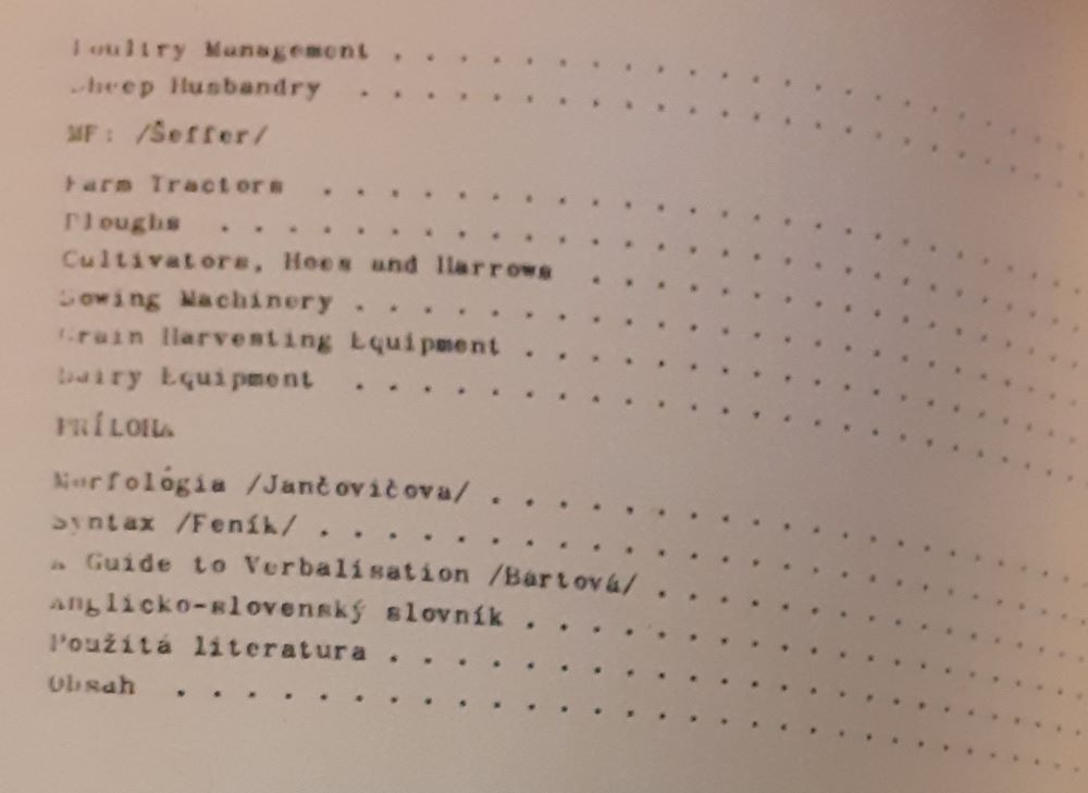 Učebné texty z jazyka anglického, skriptá
