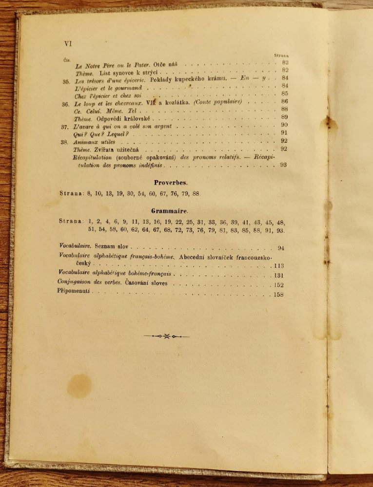 Učebnice a čítanka francouzská 1.